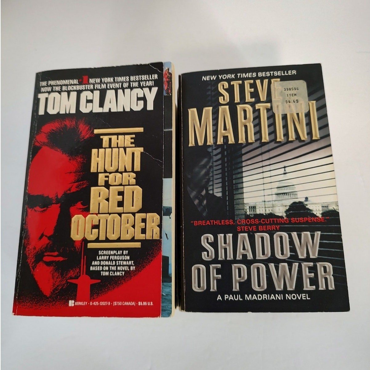 Mixed Authors Paperback Lot/10 Suspense Crime Thriller