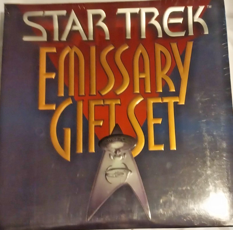 Star Trek Emissary Gift Set- Brand New.