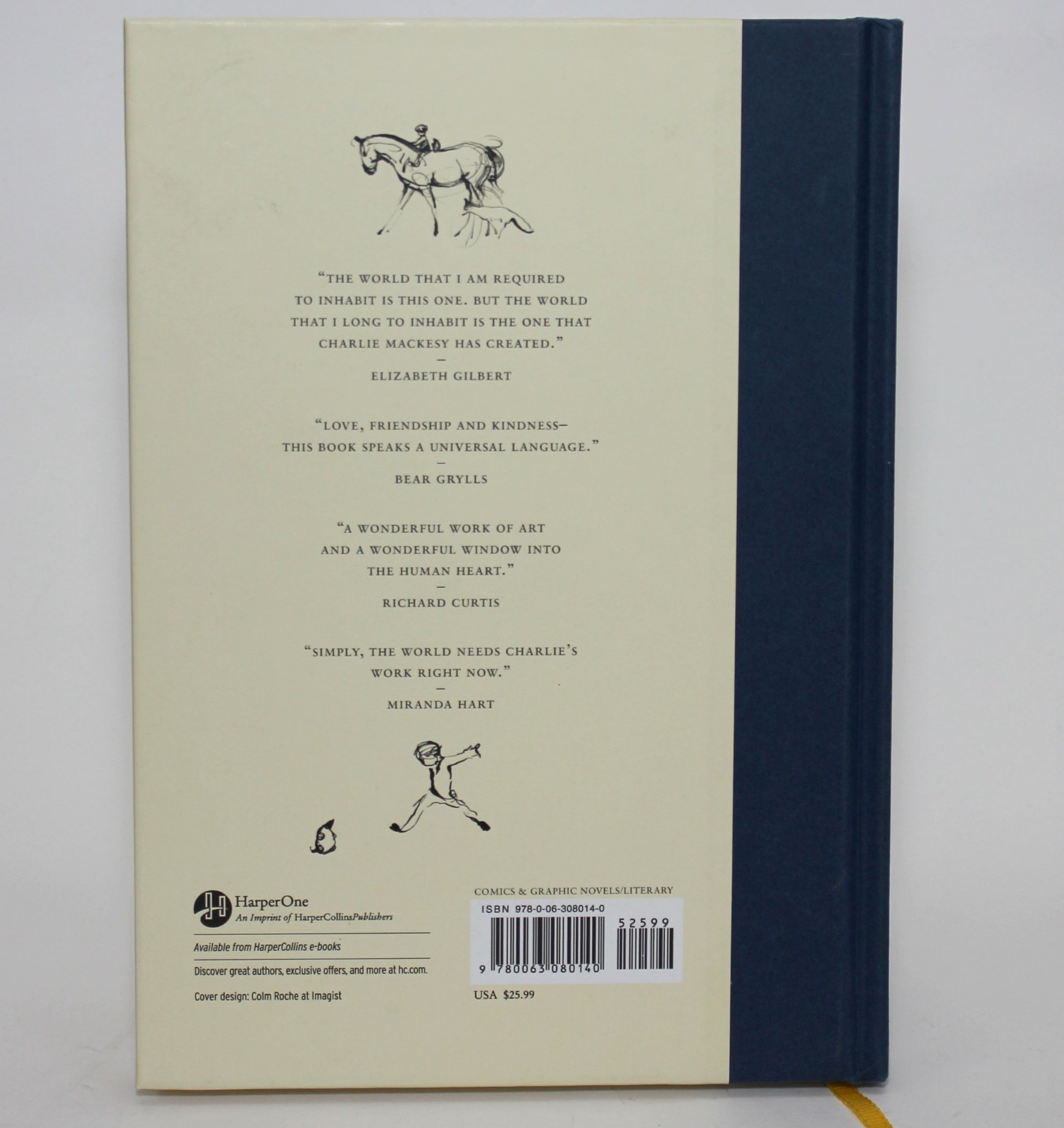 THE BOY THE MOLE THE FOX & THE HORSE Charlie Mackesy Harper 2019 HC Illustrated