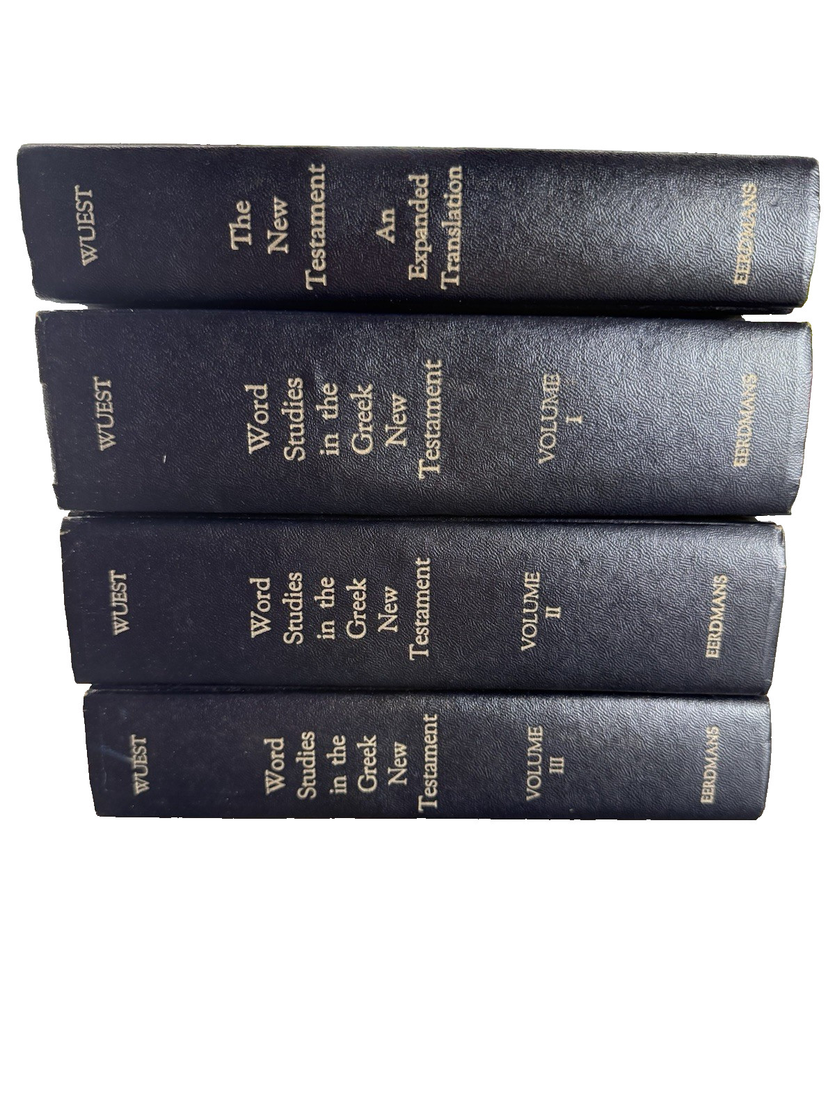 Word Studies in The Greek New Testament 4 Volume Set Kenneth S. Wuest Eerdmans