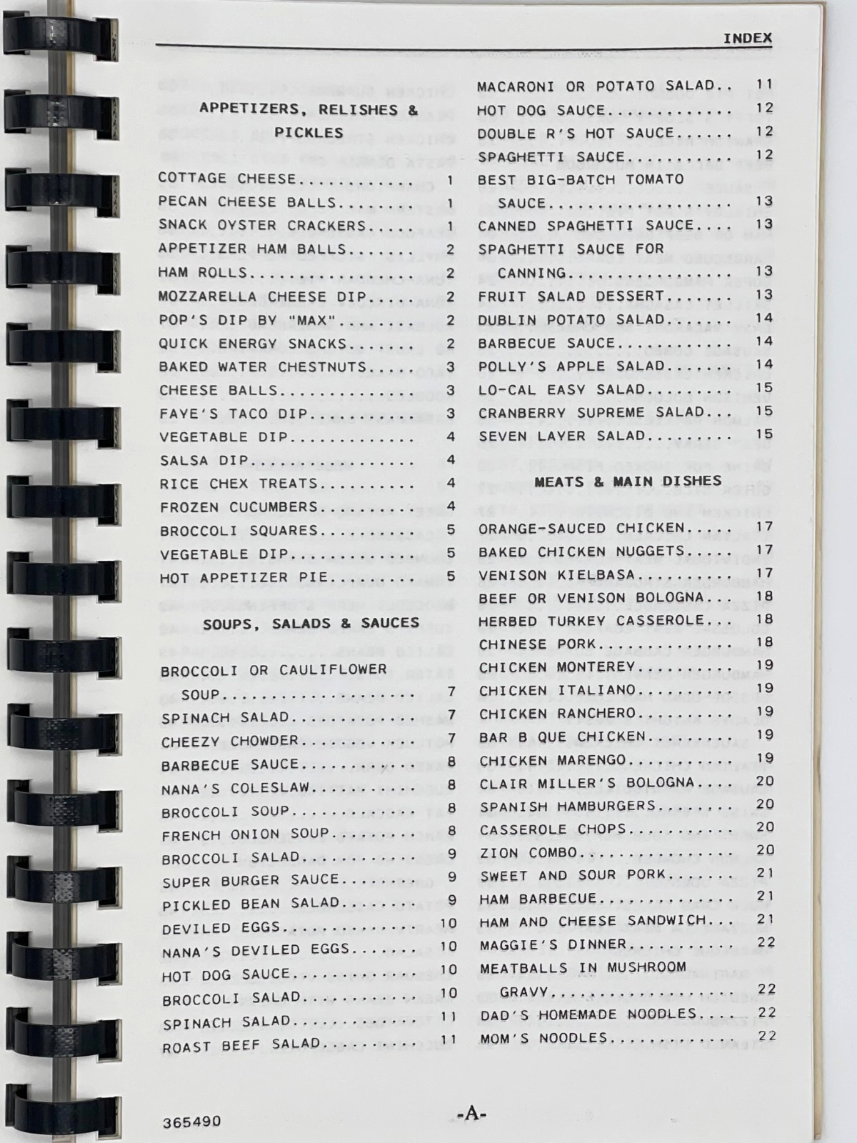 Seasoned with Love Cookbook Church Ladies Recipes Regional Southern 120 pages