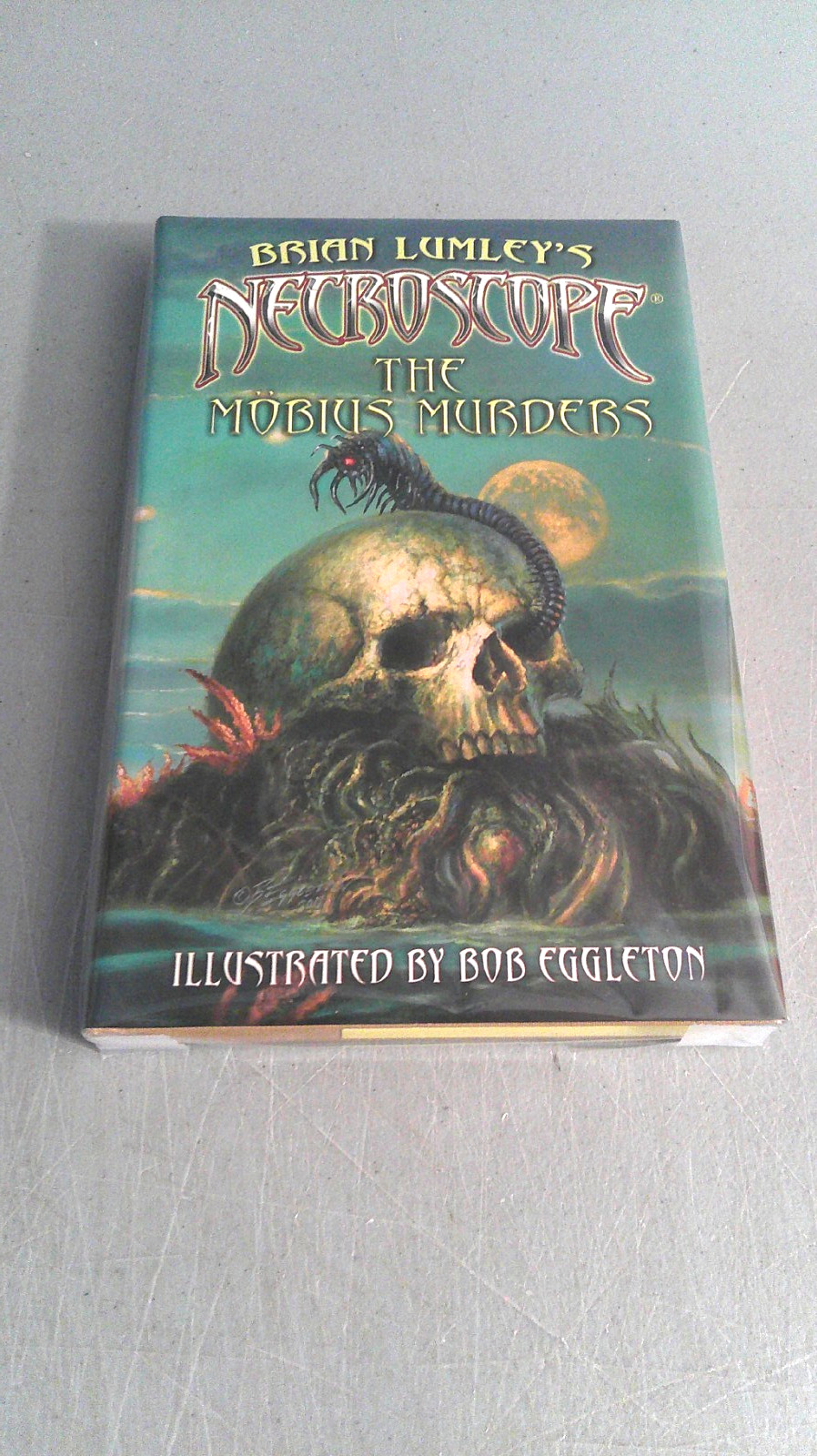 Brian Lumley’s Necroscope The Mobiuis Murders 2013 HC First Ed. Bob Eggleton OOP