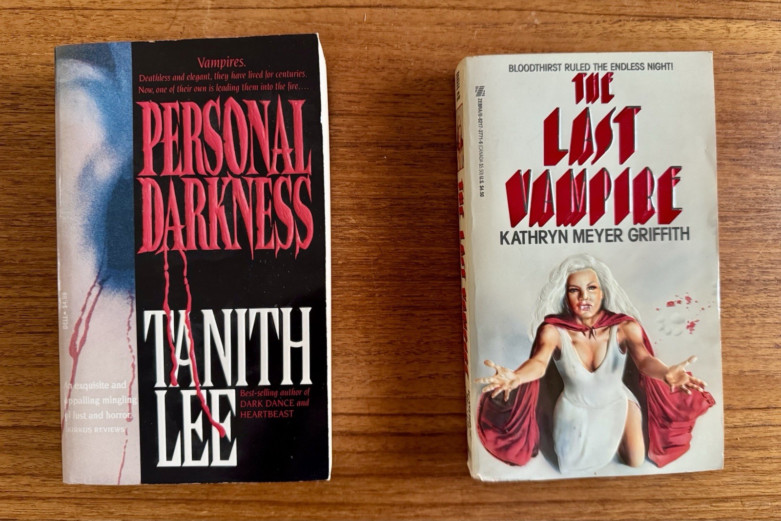 VAMPIRE Dracula PAPERBACK Book LOT Horror PN ELROD Les Daniels DAN SIMMONS++
