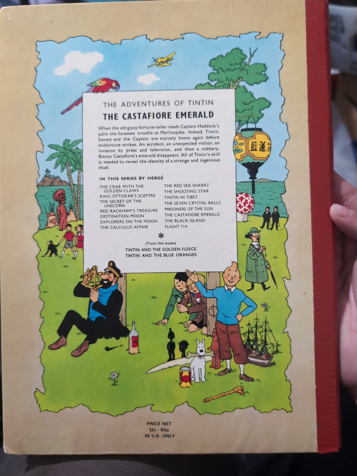 Adventures of Tintin ‚The Castafiore Emerald‘ by Herge 1970 Methuen Hardcover