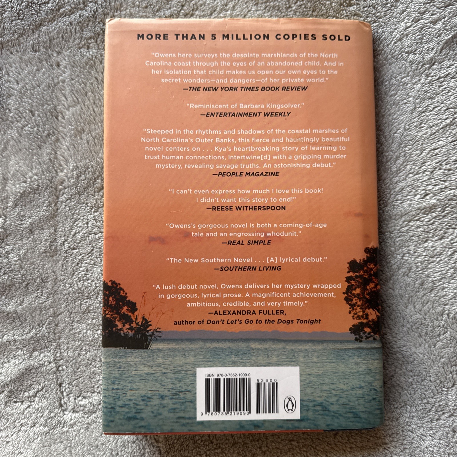 Where the Crawdads Sing: Reese’s Book Club by Delia Owens (2018, Hardcover)