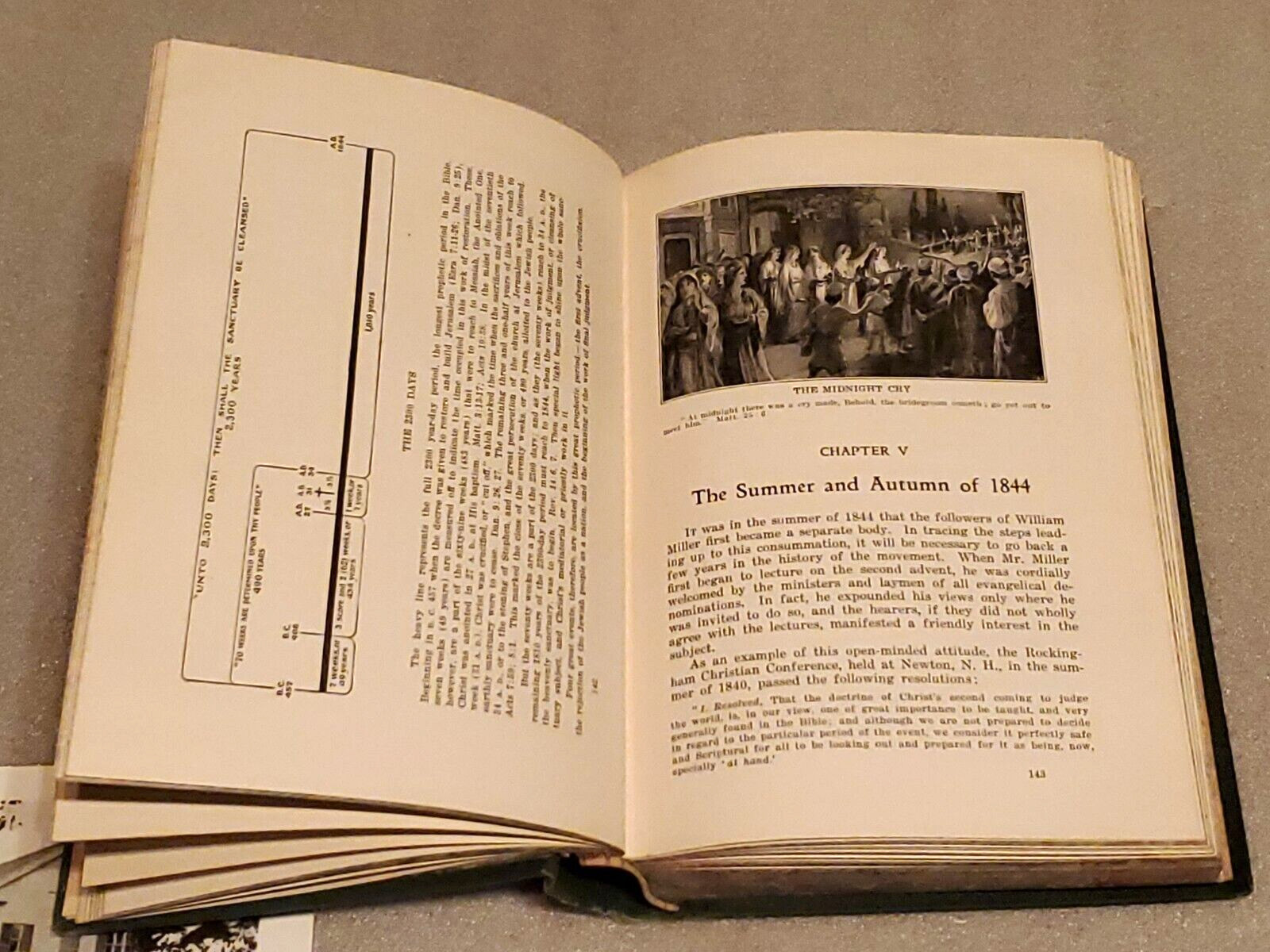 Origin & Progress of Seventh-Day Adventists, Olsen 1932, photos,text book, etc