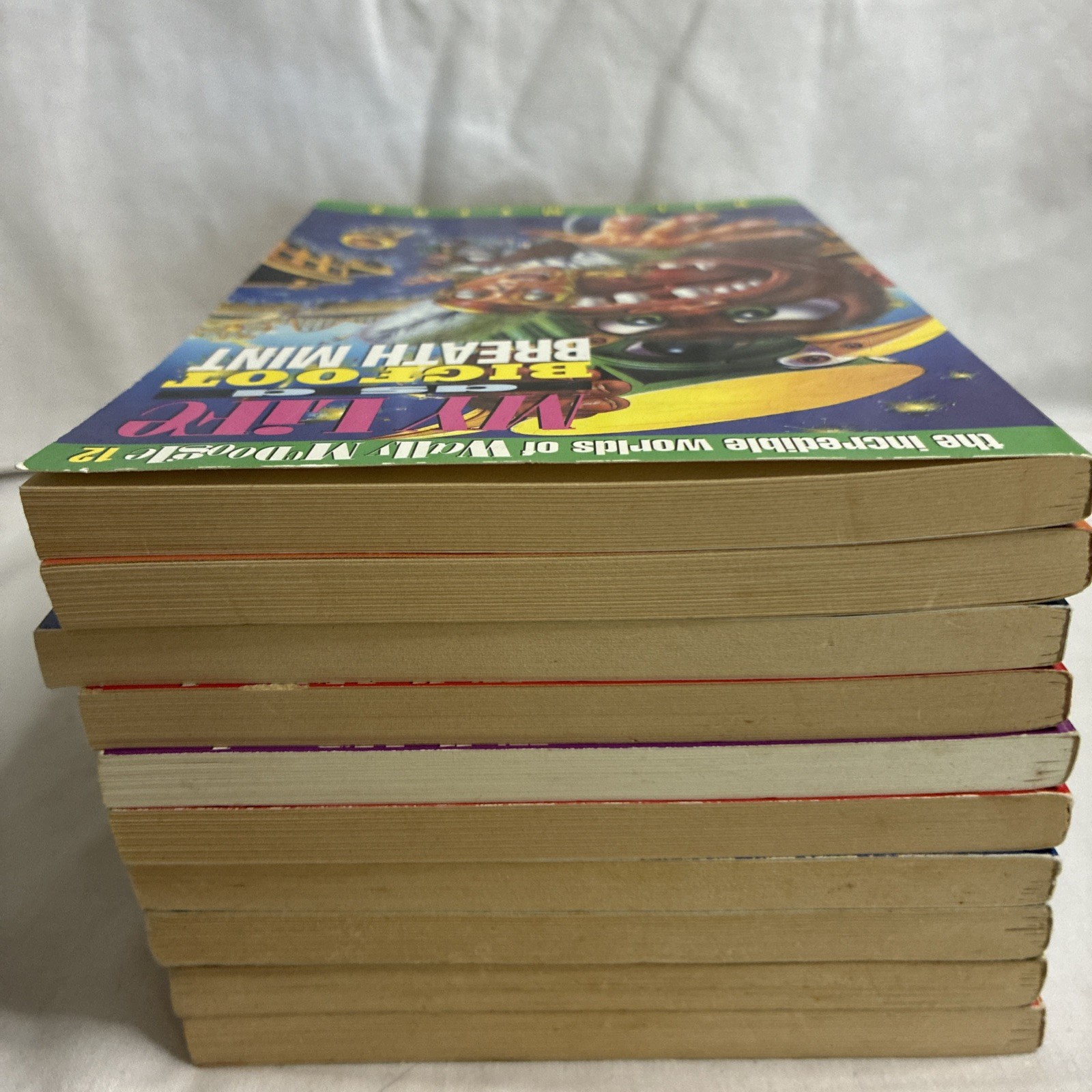 Incredible Worlds of Wally McDoogle My Life As Books 1-12 Bill Myers Missing 3&7