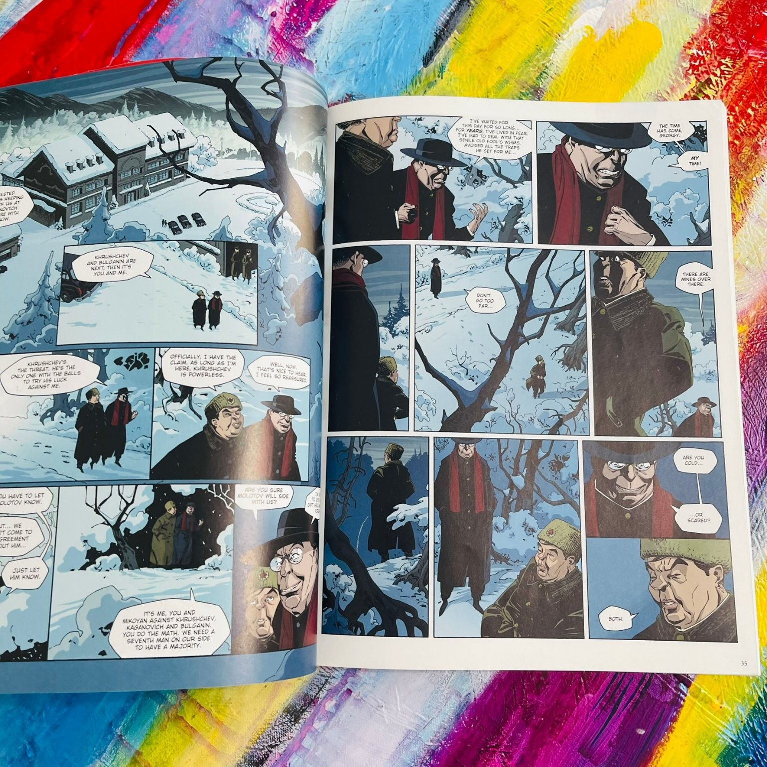 The Death of Stalin, Nury Robin 2018 First Edition Graphic Novel Titan Comics