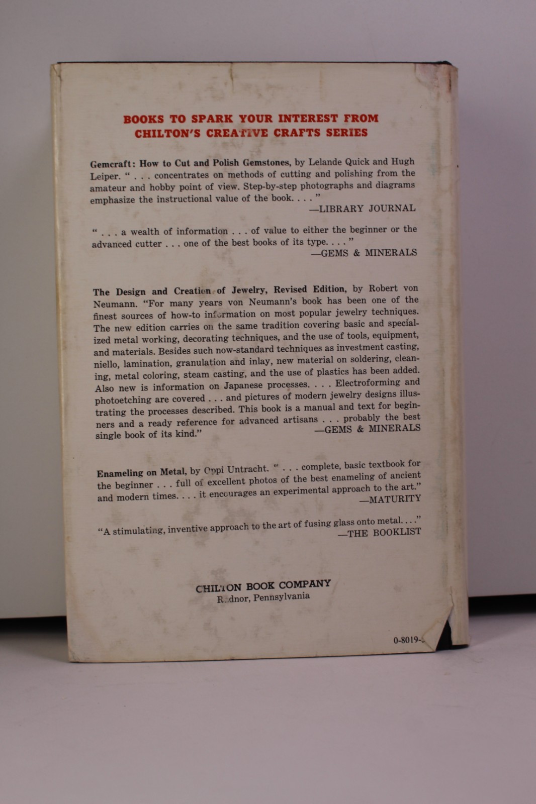 The Watch Repairer’s Manual by Fried, Henry B. Book