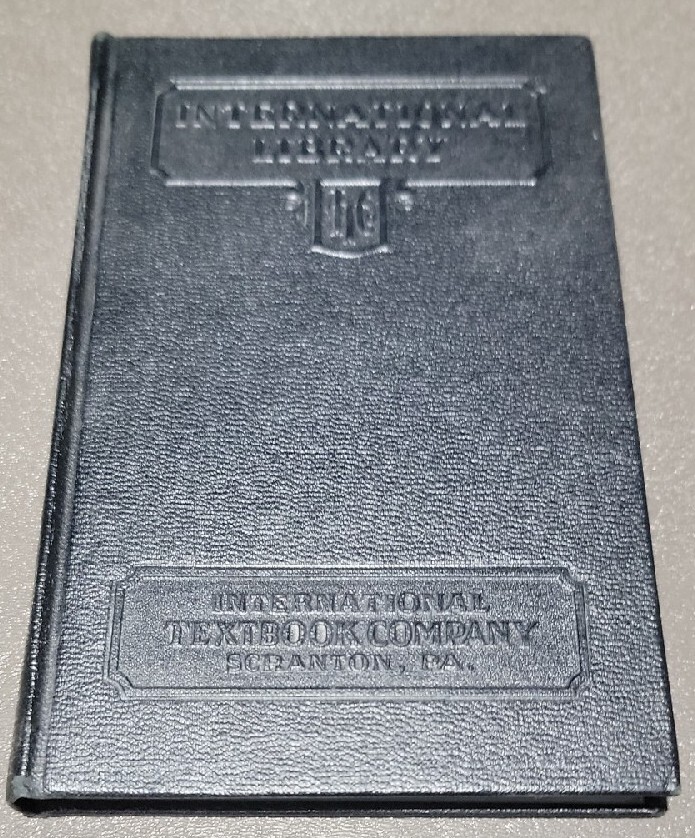Elements of Mechanics International Library Textbook 1943 ICS Staff Vintage HC