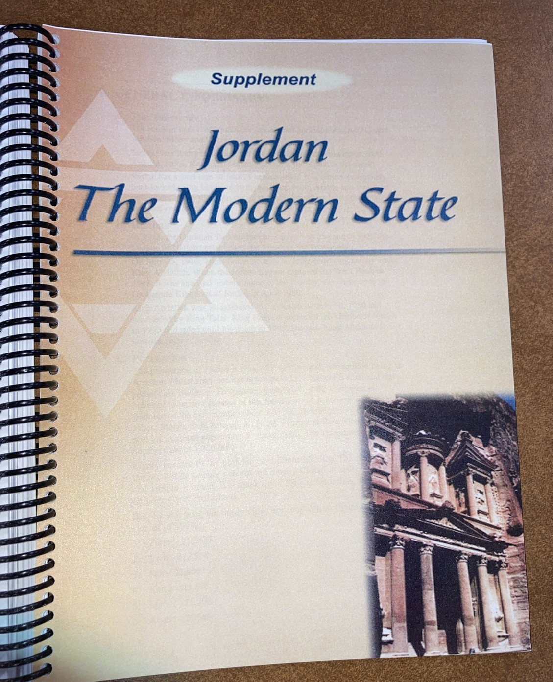 Study Guide of Israel SC by Arnold Fruchtenbaum 1999 Historical & Geographical