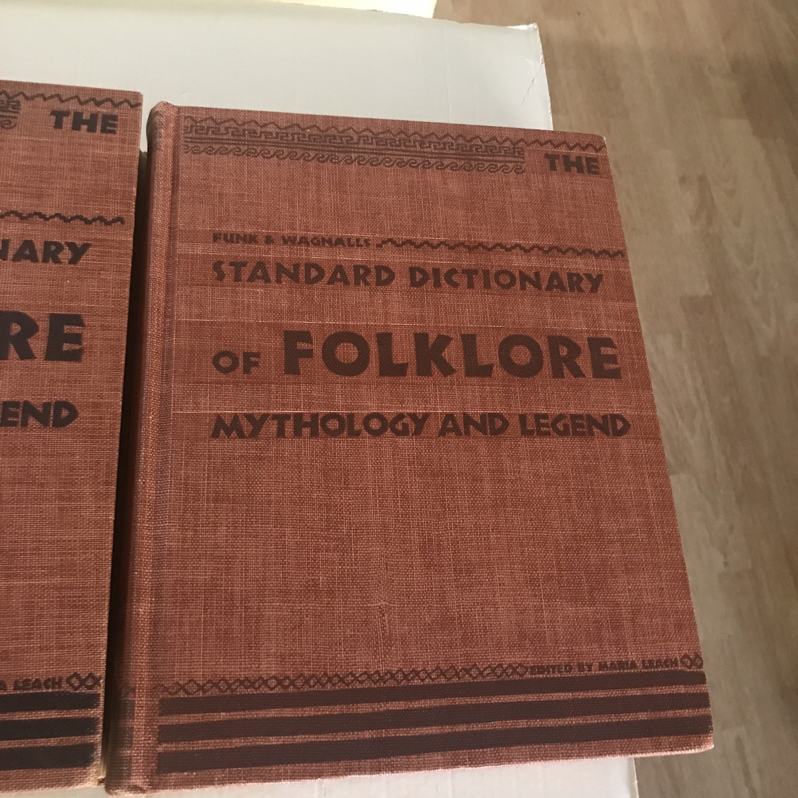Funk & Wagnalls Standard Dictionary of Folklore Mythology and Legend. Two Vo…