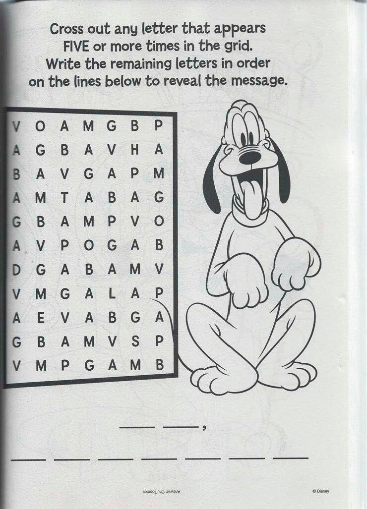 224 Page Disney Mickey Minnie Mouse Coloring Book Children’s Boys Girls Kids