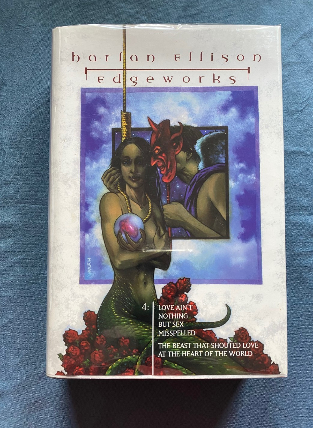 Harlan Ellison Book Lot; 11 Titles; Edgeworks 1-4; Watching; Ellison Wonderland