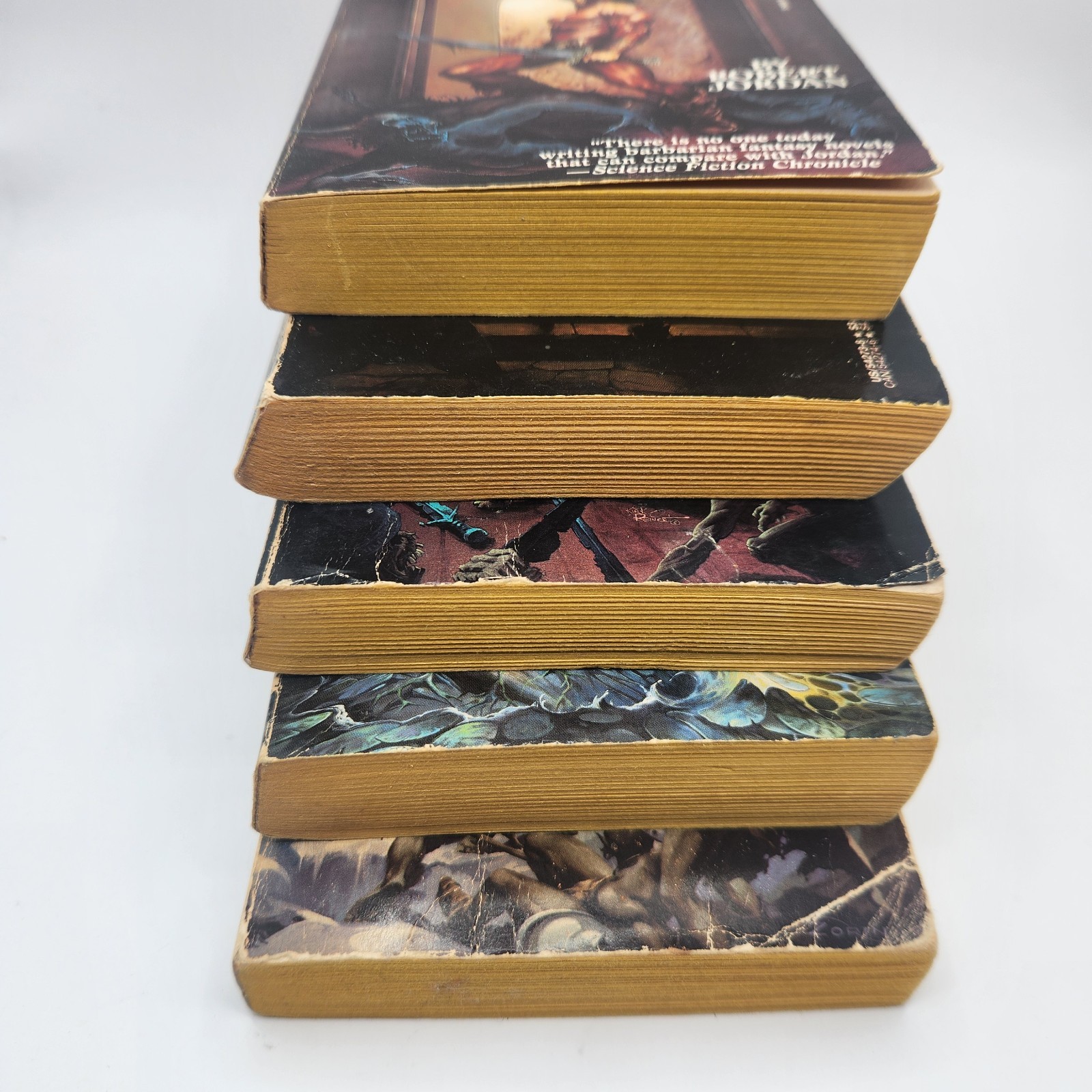 Lot Of 5 – Conan The Barbarian Trade Paperback Books PB Good Condition With Wear