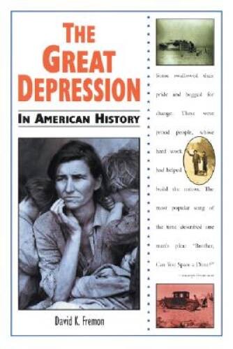 The Great Depression in American History – Library Binding – GOOD