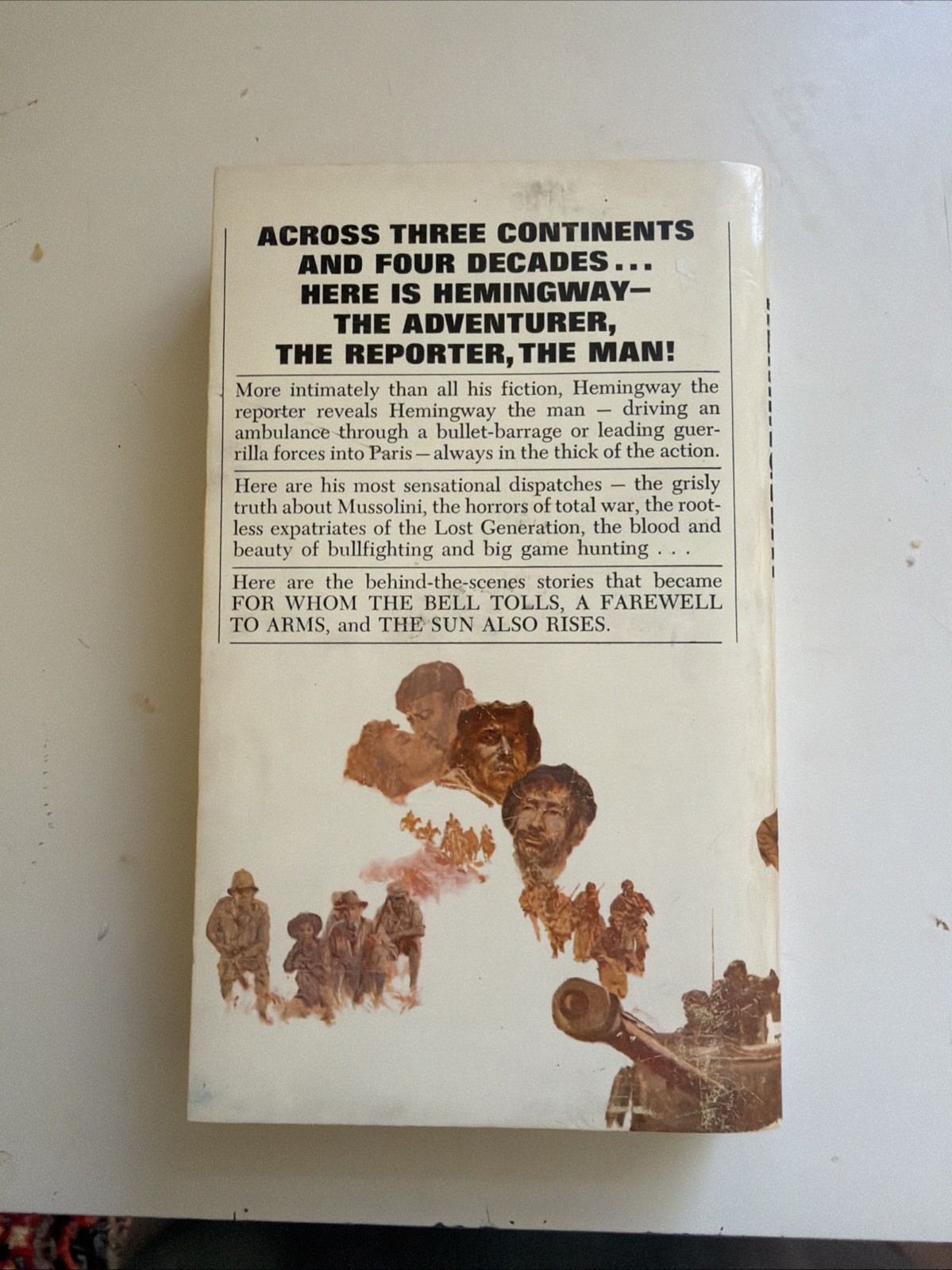 By-Line: Ernest Hemingway – Selected Articles and Dispatches 1968 Paperback