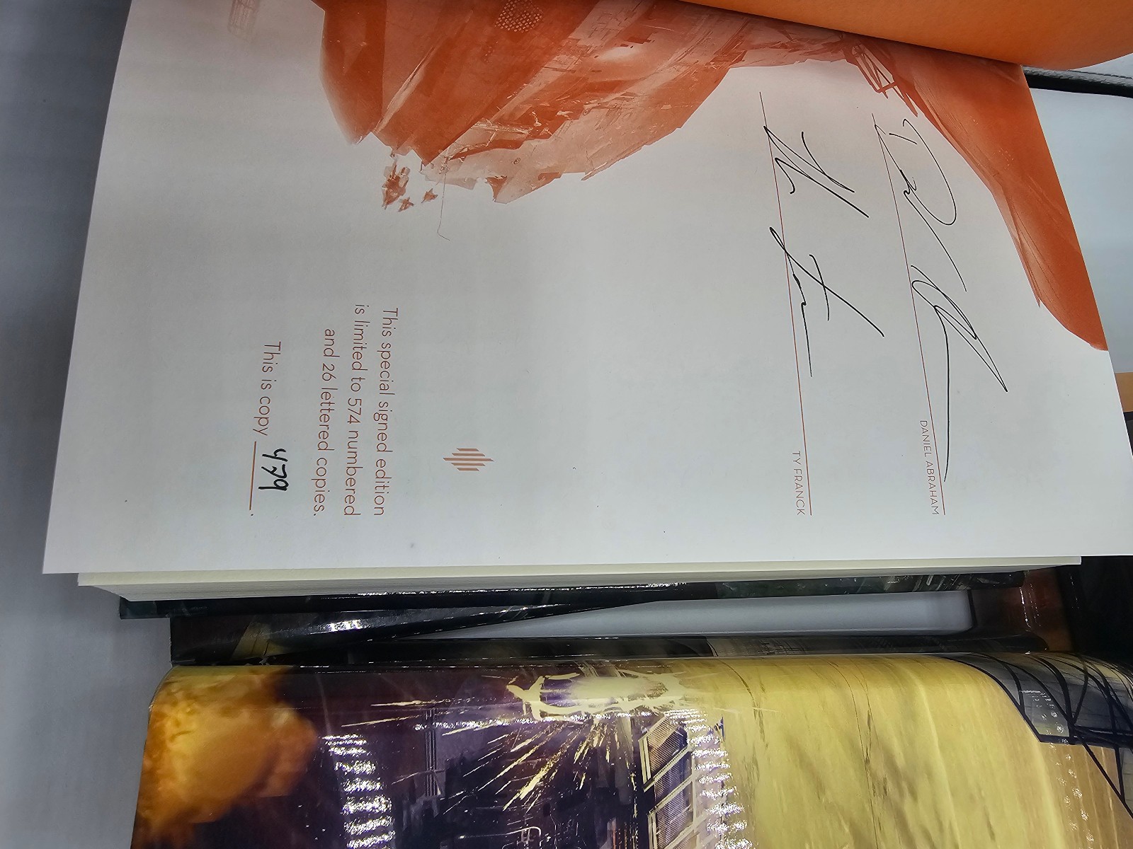 THE EXPANSE Complete Subterranean Press Signed, Matching number, Like New signed
