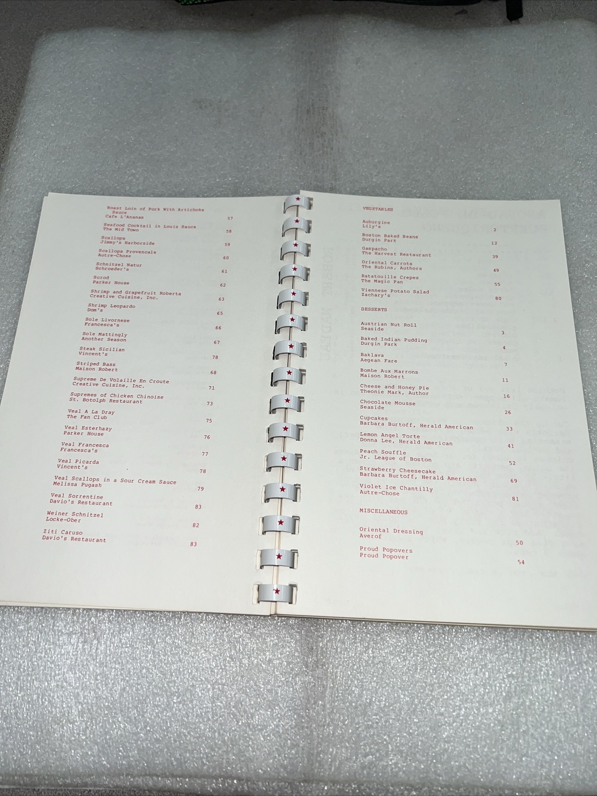 Vintage 1978 Faneul Hall Marketplace Boston`s Best Recipes! 83 Pages T39