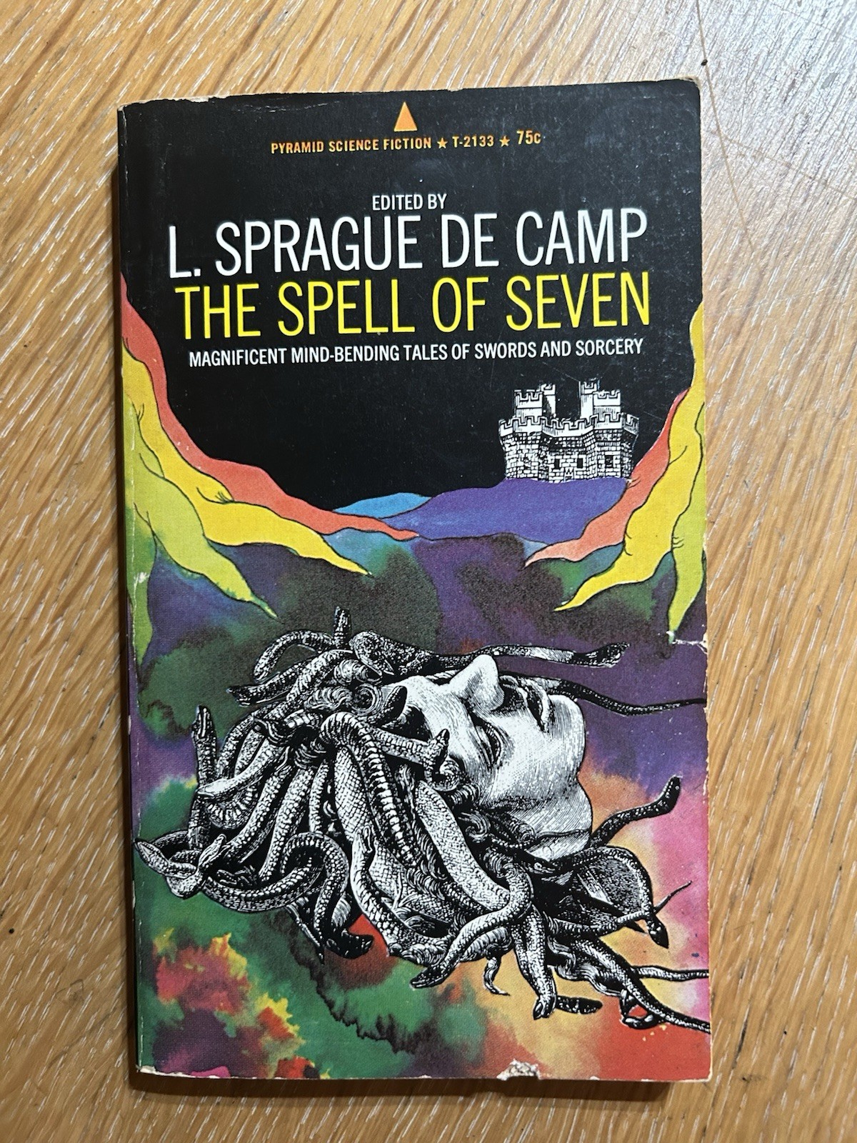 The Spell of Seven L. Sprague De Camp Science Fiction Vintage Paperback 1969
