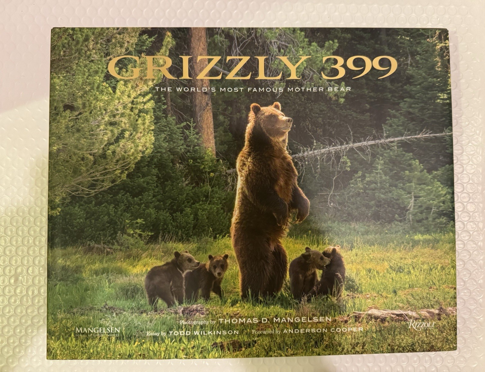 Grizzly 399: World’s Most Famous Mother Bear, The by Thomas D. Mangelsen HC .