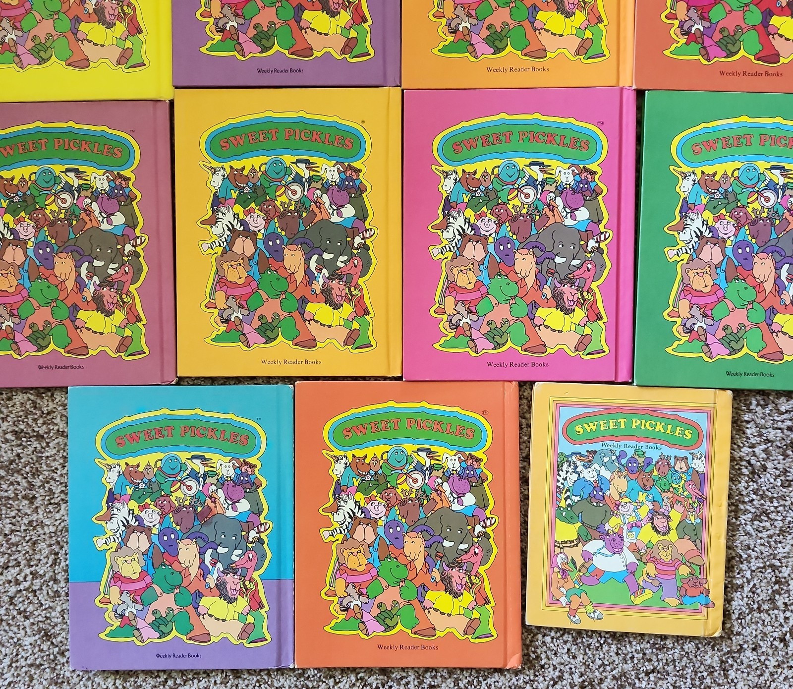 Complete Set 26 + 1 Sweet Pickles Books~A-Z Large size books-9 3/4 by 7 3/4 in