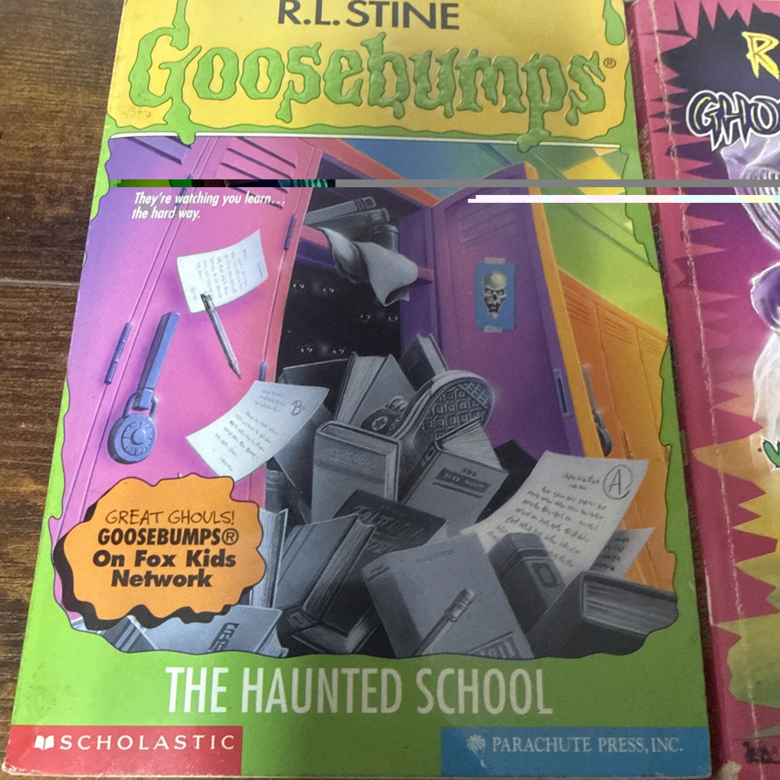 Lot Of 4 R.L. Stine Books See Photos For Titles In Good Condition See Photos