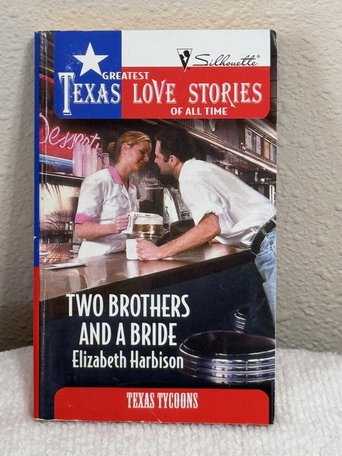 Silhouette Greatest Texas Love Stories Series Lot 4 Paperback Books