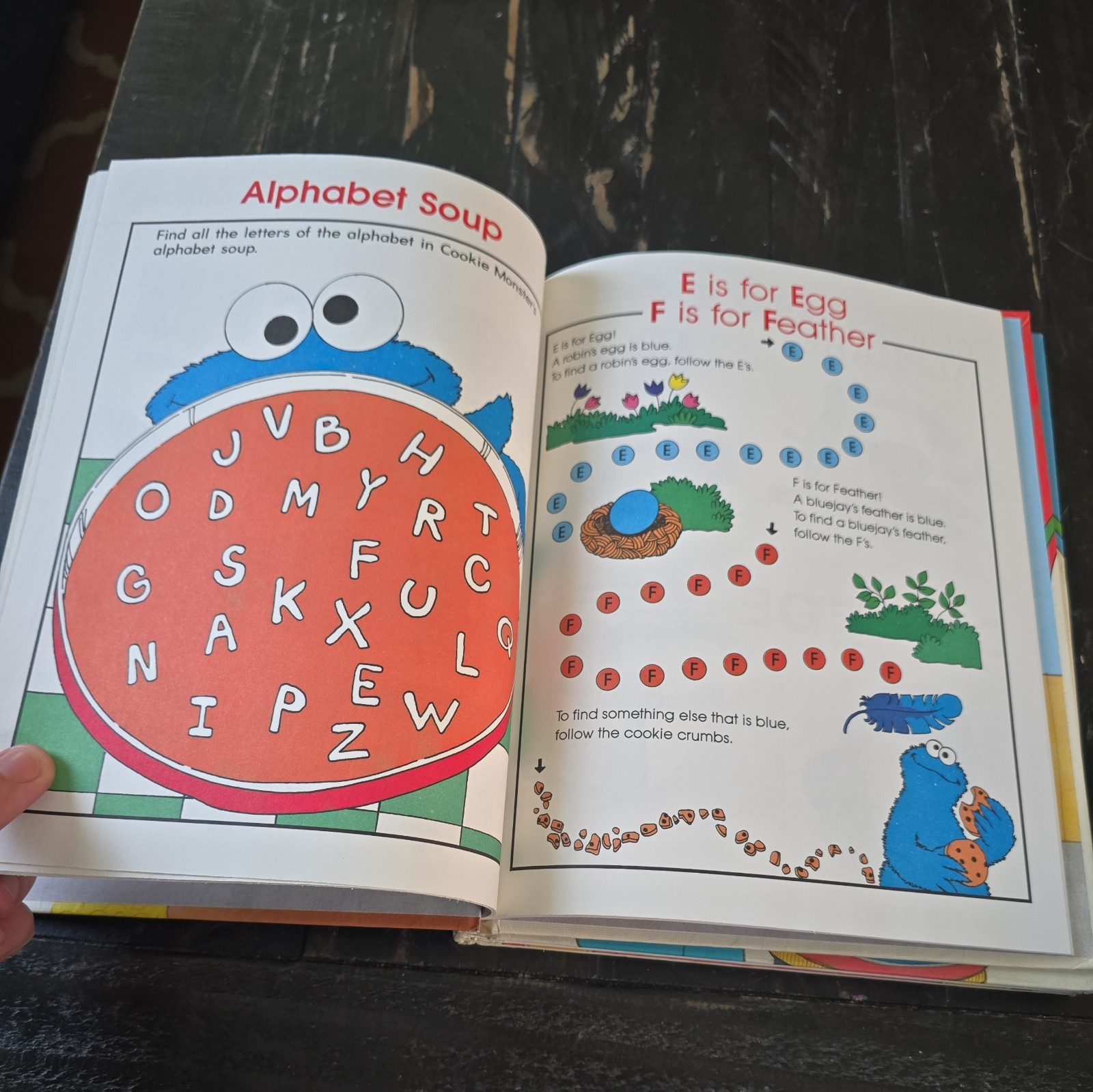 Vintage On My Way With Sesame Street Books Lot Of 3 1989 (Volume 1, 2 & 9)