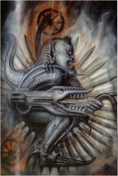 HR GIGER ~ TASCHEN 40 YEAR ANNIVERSARY EDITION Based on Baby Sumo ~ NECRONOMICON