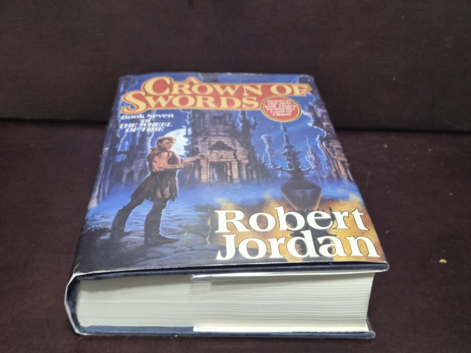 Robert Jordan A CROWN OF SWORDS 1996 Wheel of Time 1st Ed 1st Print HCDJ VG