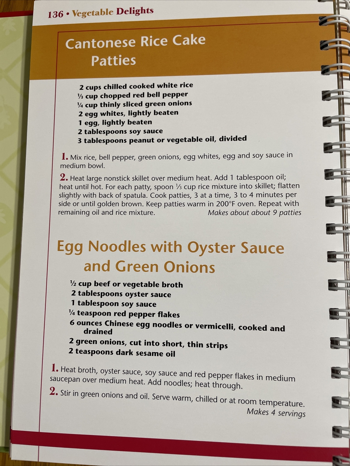 Incredibly Easy Chinese Spiral Hardcover Cookbook 160 Pages