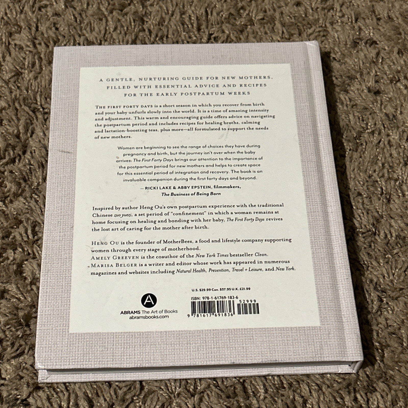 The First Forty Days: The Essential Art of Nourishing the New Mother