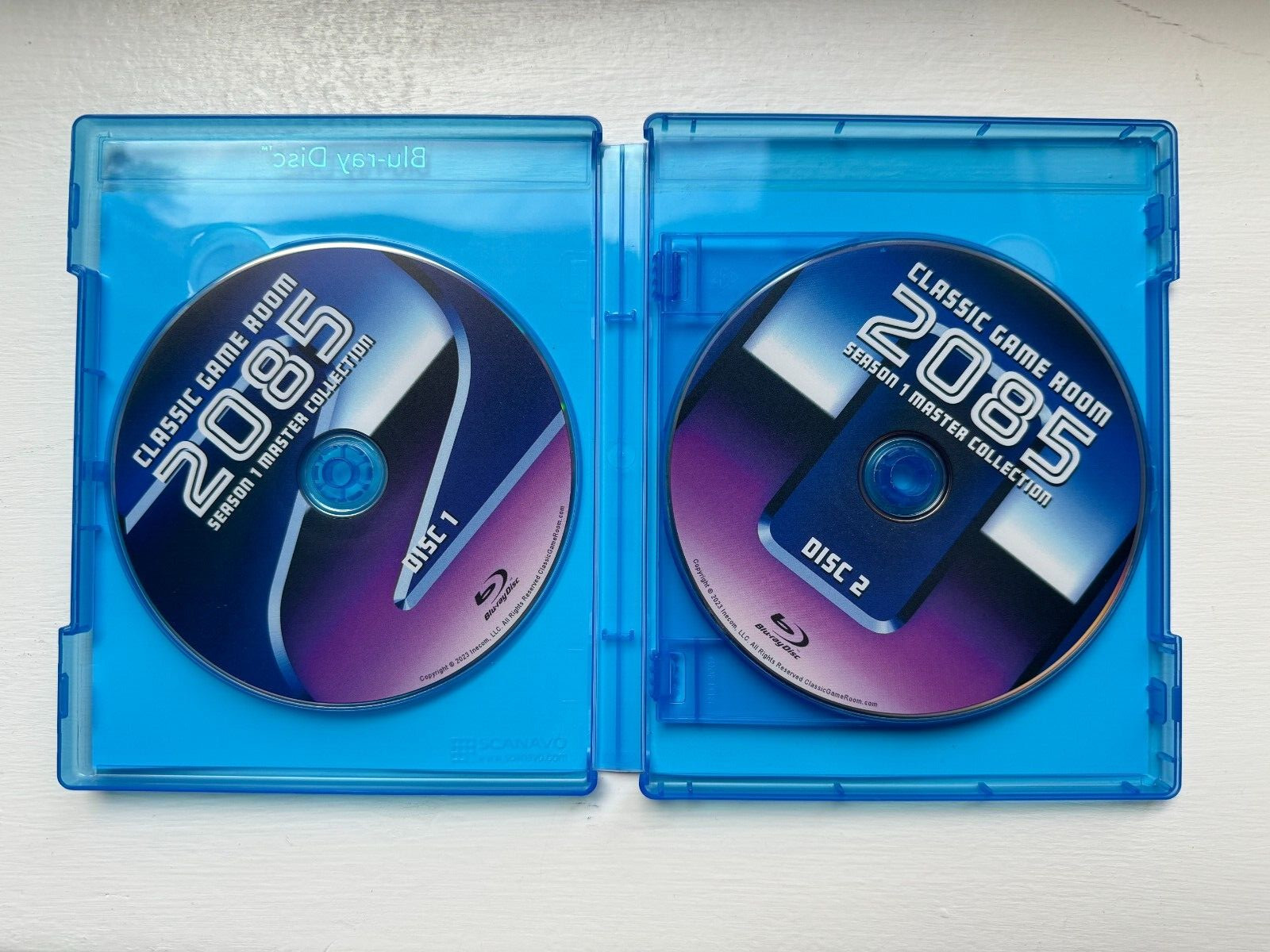 Classic Game Room 2085 Season 1 BLU-RAY Set *NEW* 4-Discs, CGR Signed upon Req.