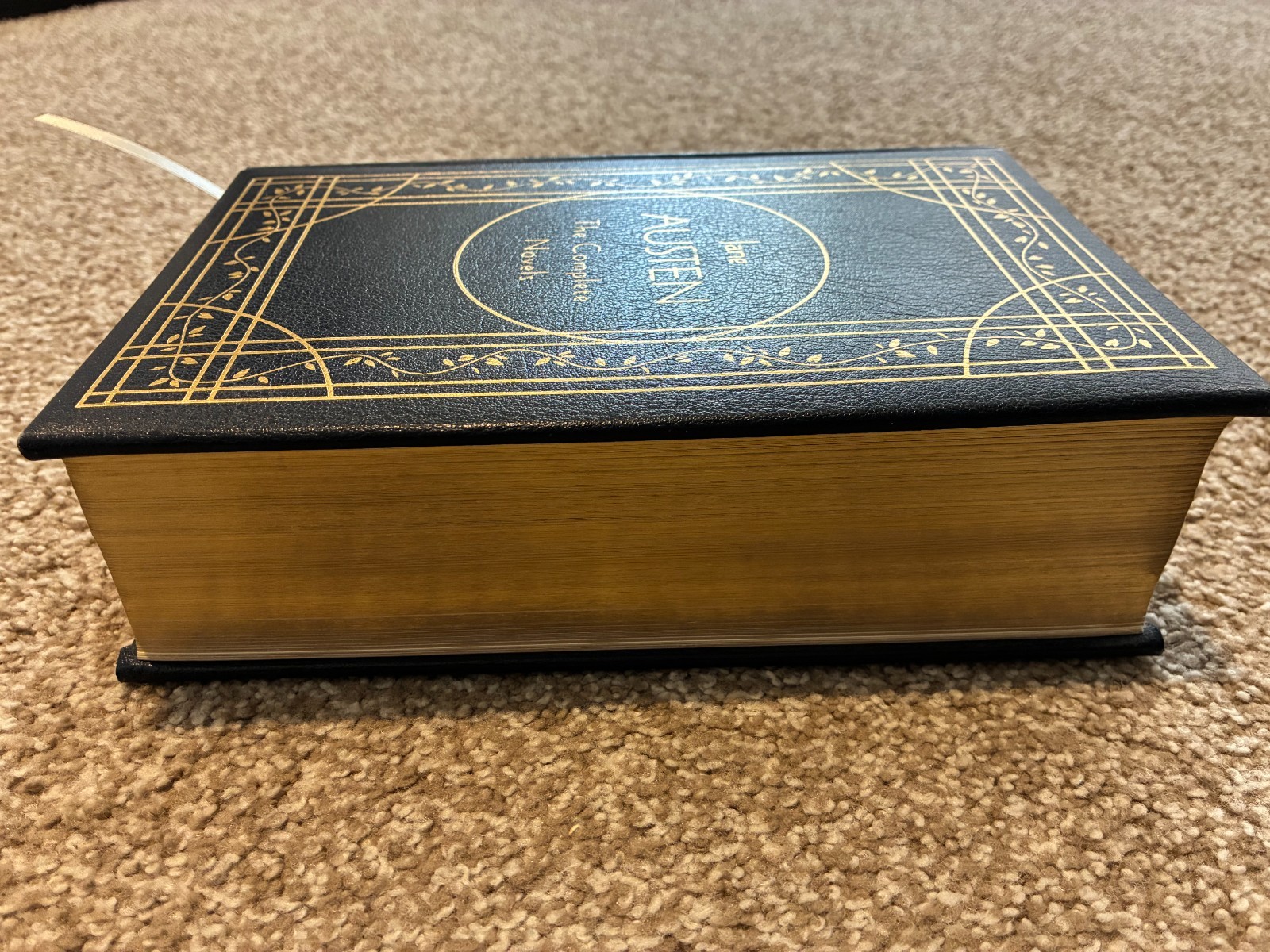 Jane Austen – The Complete Novels – RARE 1981 Leather Bound Gilded Edge Book Set