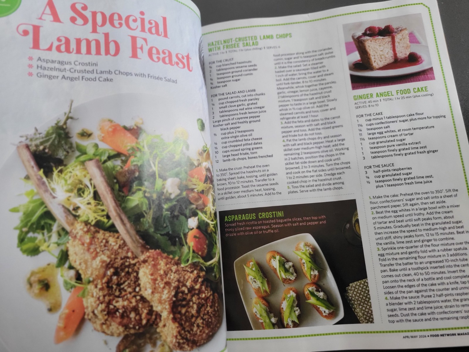 Food Network Magazine – April/May 2026 Edition – New Recipes – 72 Easy Dinners