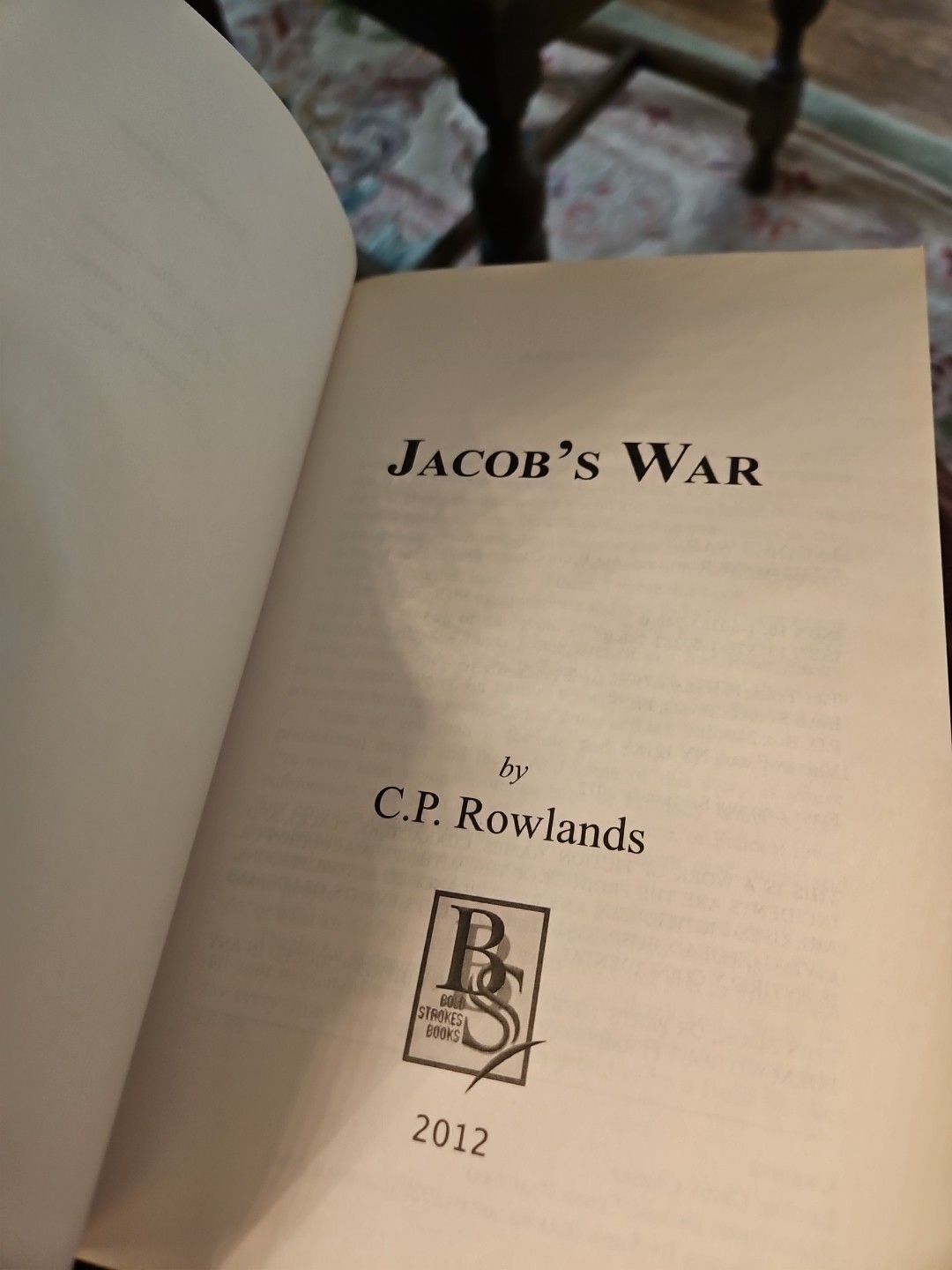 Jacobs War Trade Paperback C P Rowlands VG Condition L2