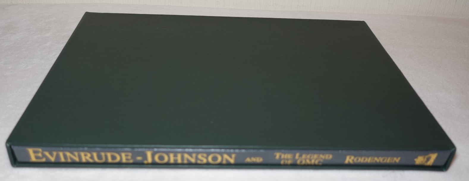 Evinrude Johnson and The Legend of OMC 1992 Collectible Hardcover with Slipcase