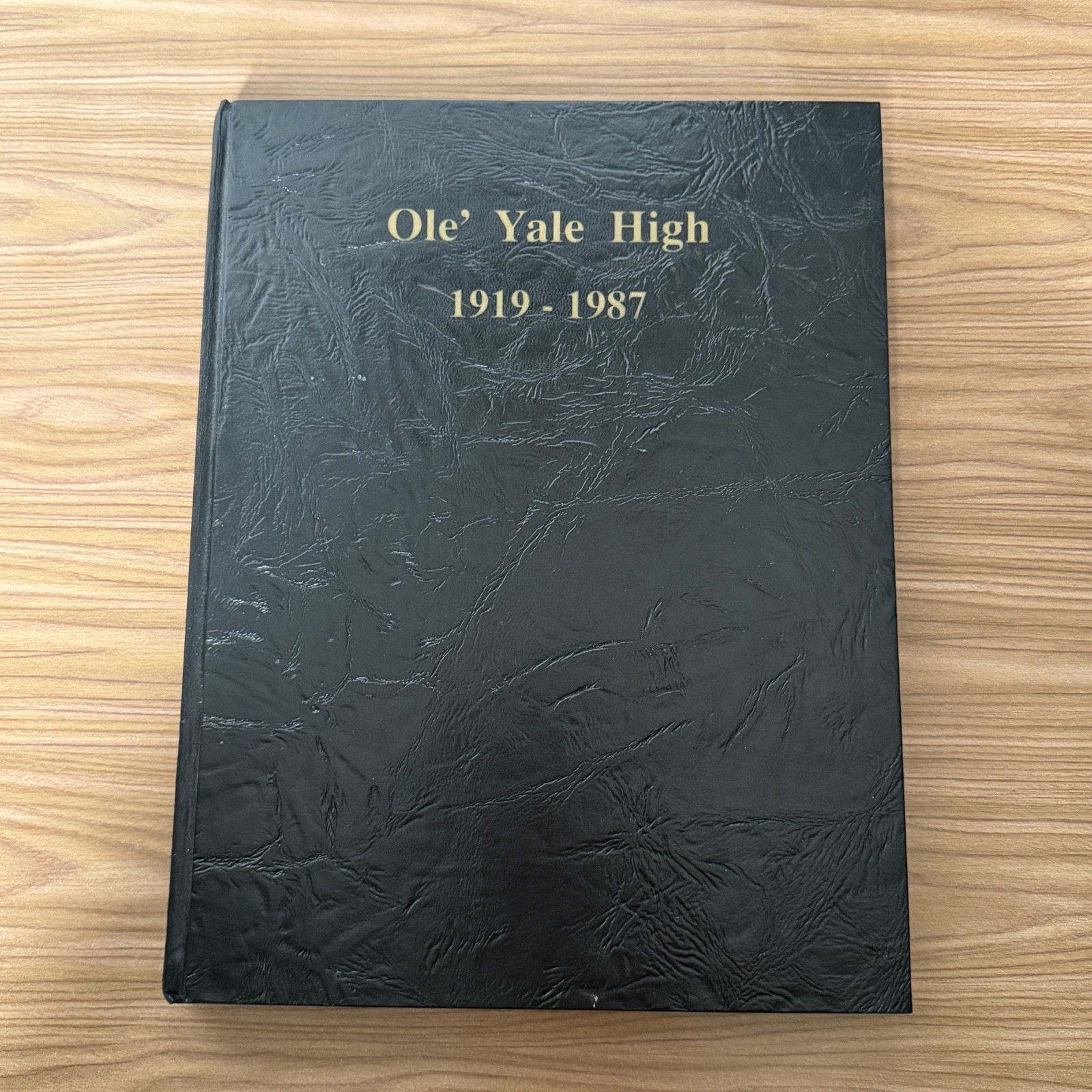 Ole‘ Yale High 1919-1987 Oklahoma High School Yearbook History Payne County HB