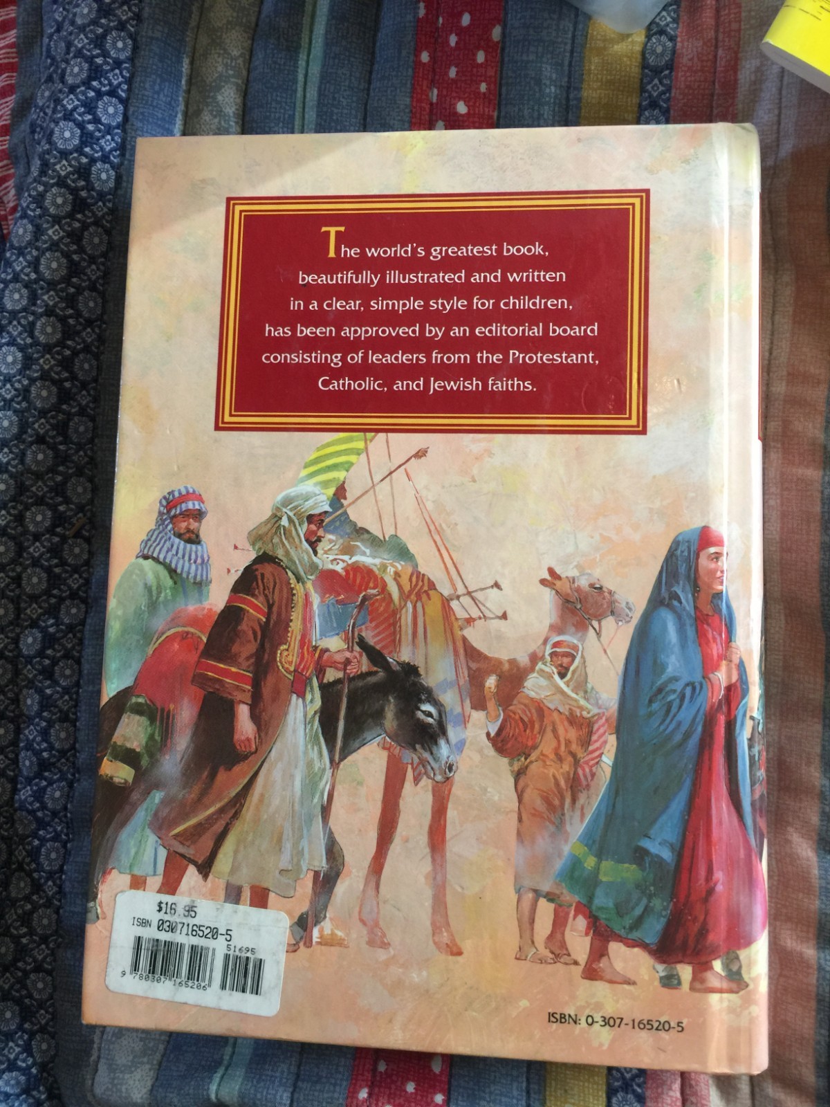 The Golden Children’s Bible: A Full-Color Bible for Kids Hardcover 512 Pages
