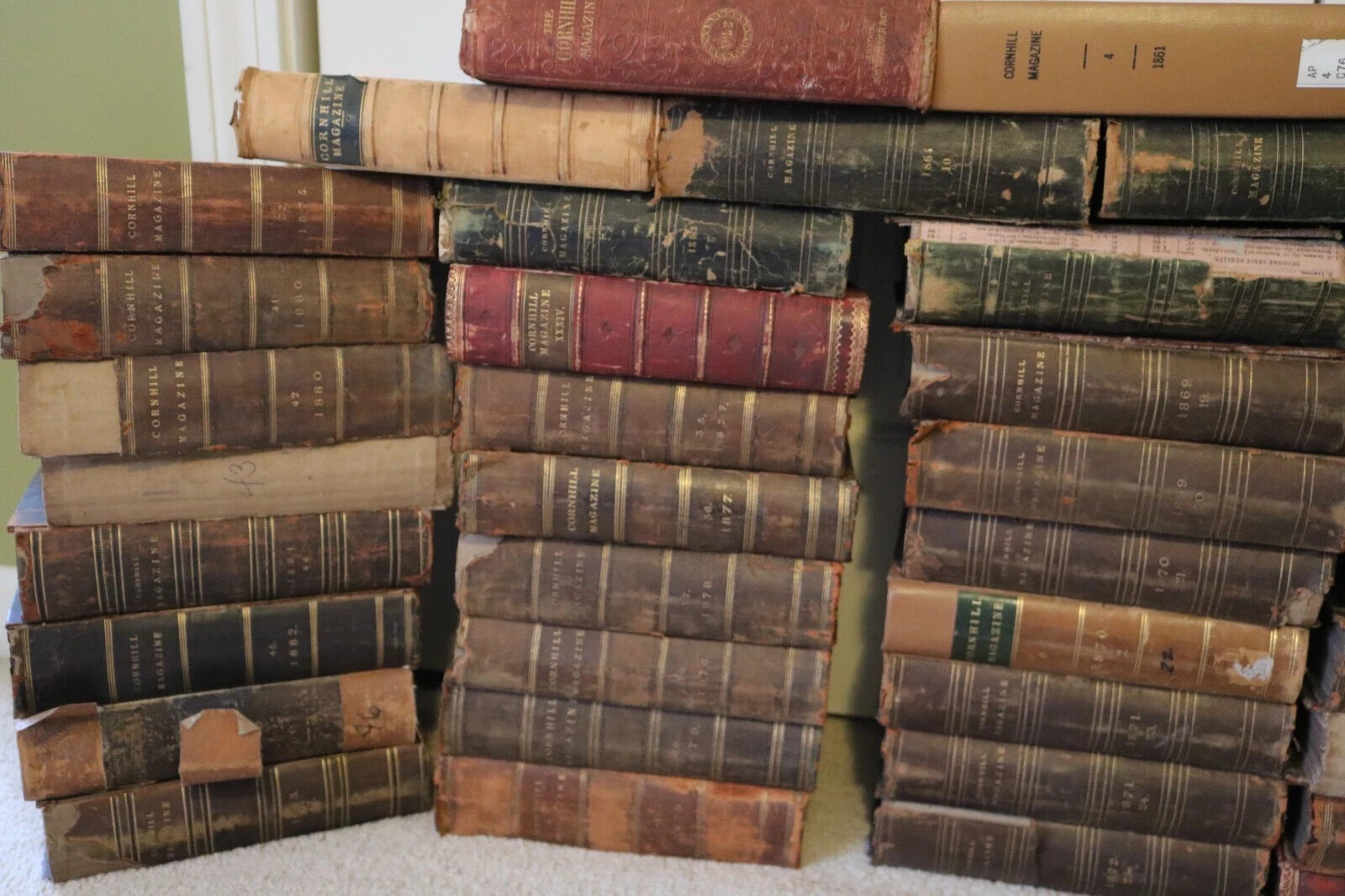 ~You Choose ~ Cornhill Magazine Years 1860-1883 Vols 1-47, *READ* Description