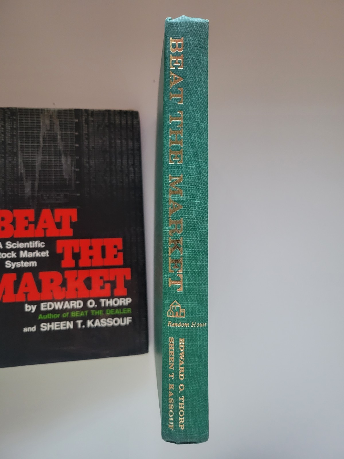 1967 BEAT THE MARKET HARDCOVER SCIENTIFIC STOCK MARKET SYSTEM EDWARD O. THORP HC