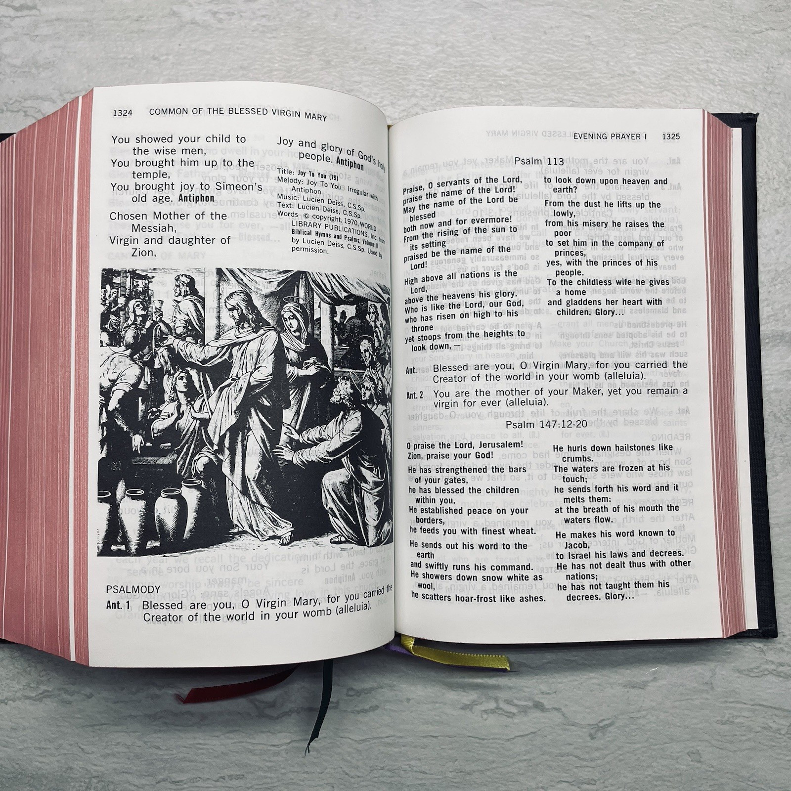 Christian Prayer Liturgy of the Hours © 1976 Daughters of St Paul – Catholic