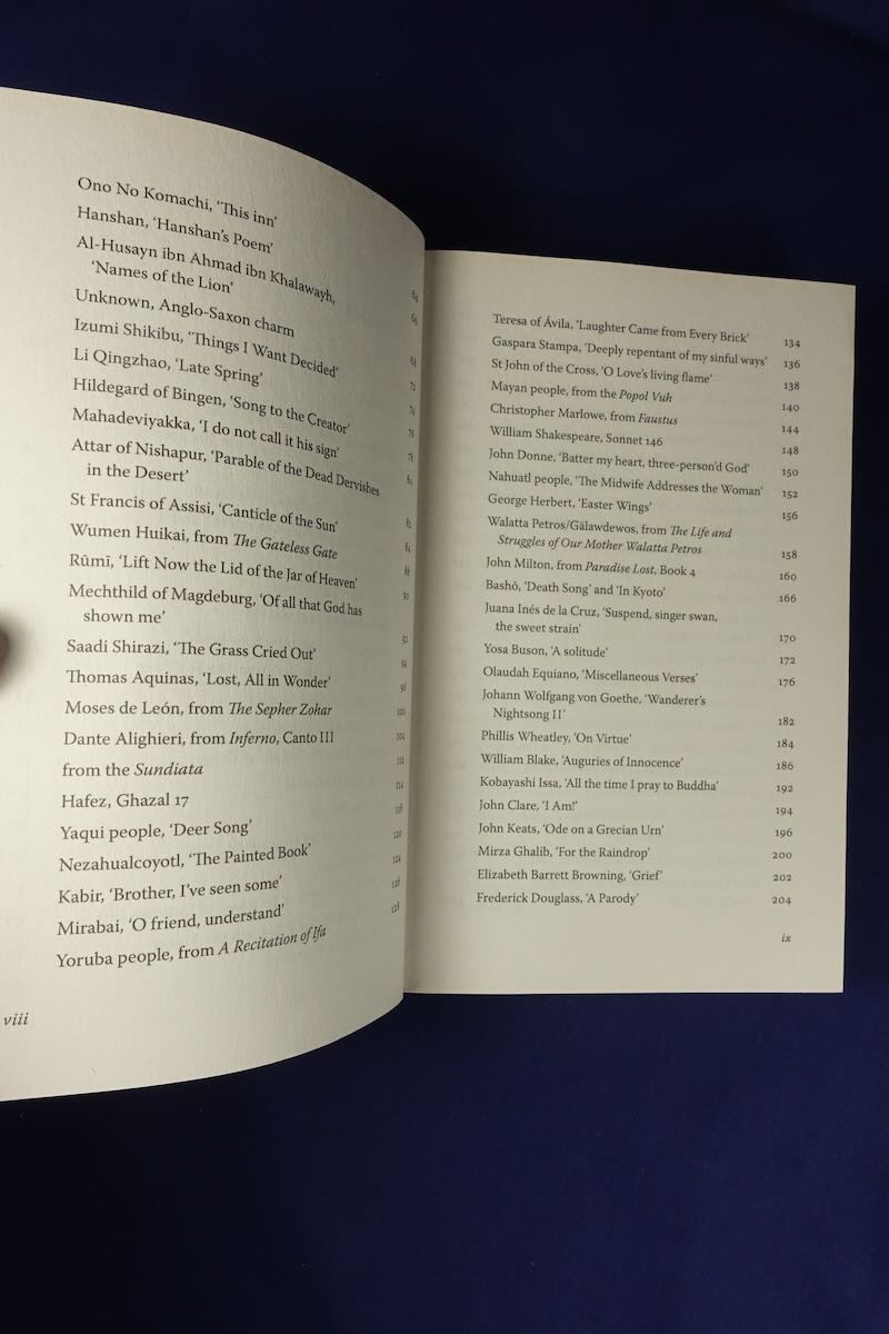 THE PENGUIN BOOK OF SPIRITUAL VERSE Kaveh Akbar 110 POETS ON THE DIVINE