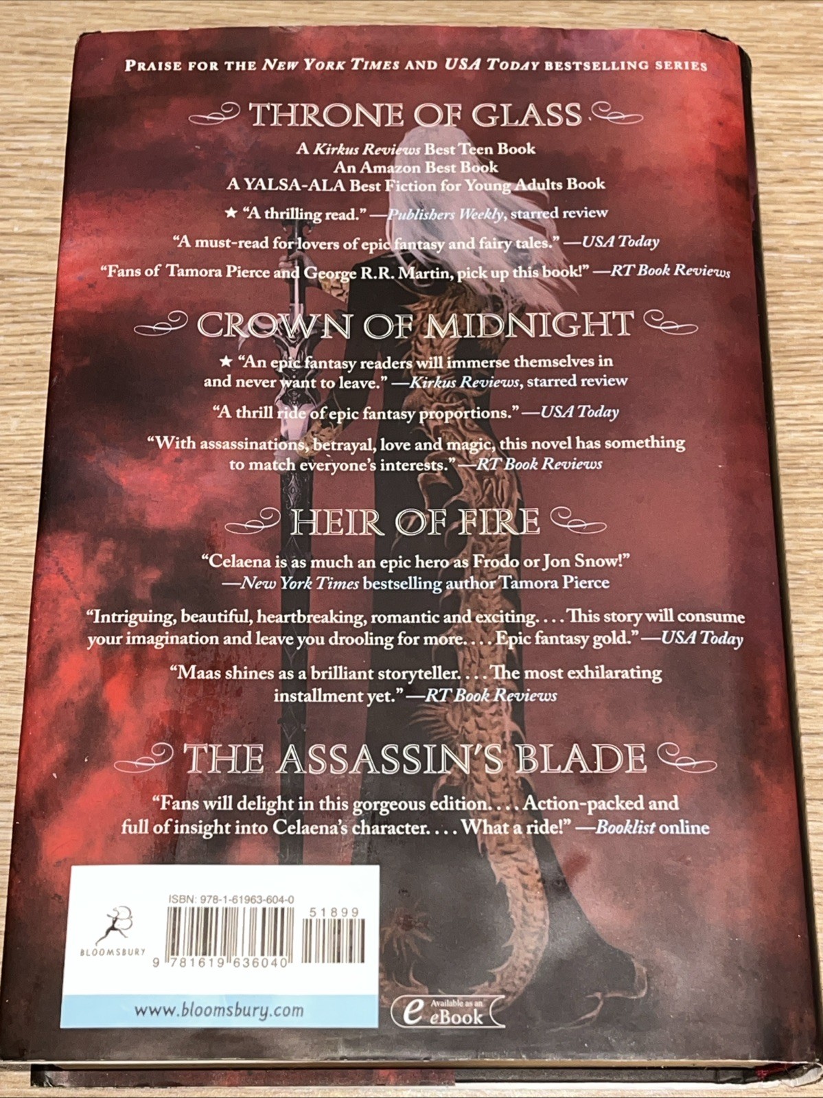 Queen of Shadows Sarah J. Maas Hardcover Original OOP Cover Art 1st Edition