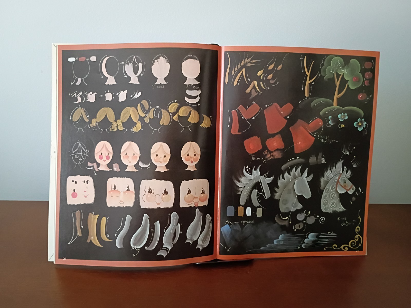 FOLK ART by Jo Sonja 48 Pages Paperback Craft Book 1986