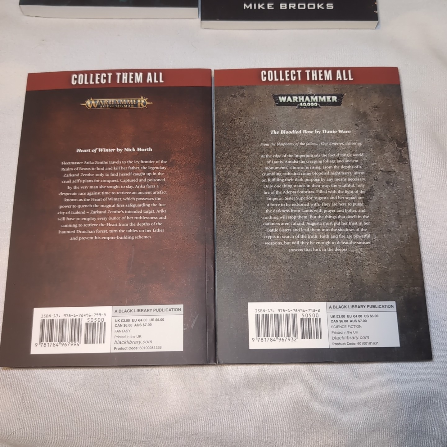 12x Warhammer Books Novels Novella Murder in Marienburg Halloween Ground