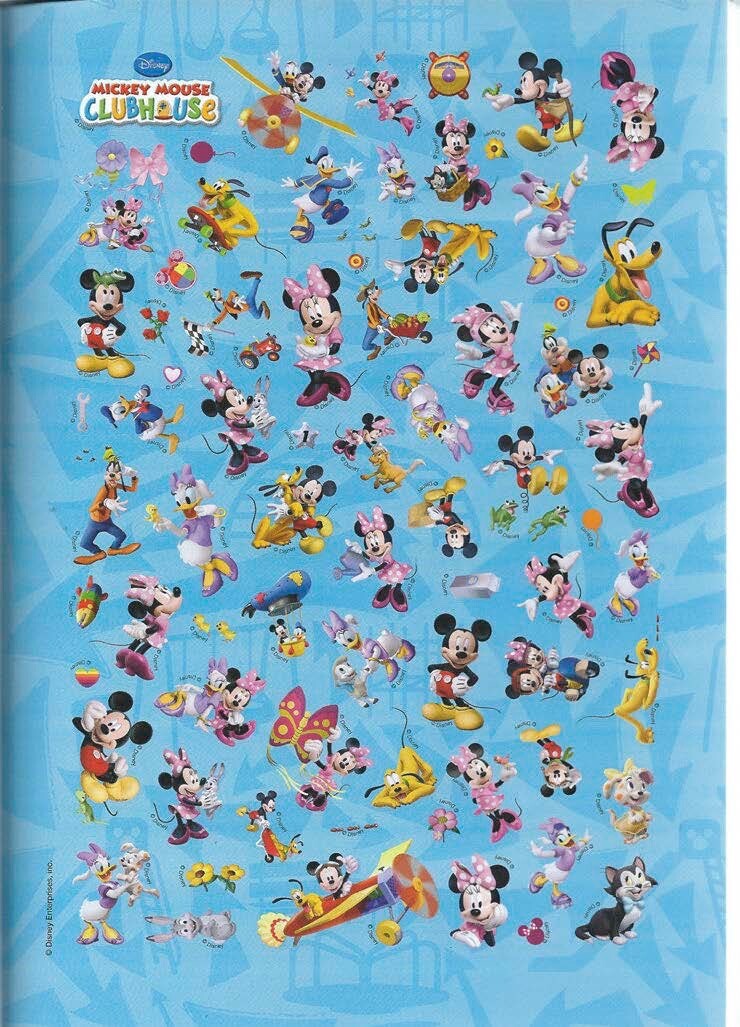 224 Page Disney Mickey Minnie Mouse Coloring Book Children’s Boys Girls Kids