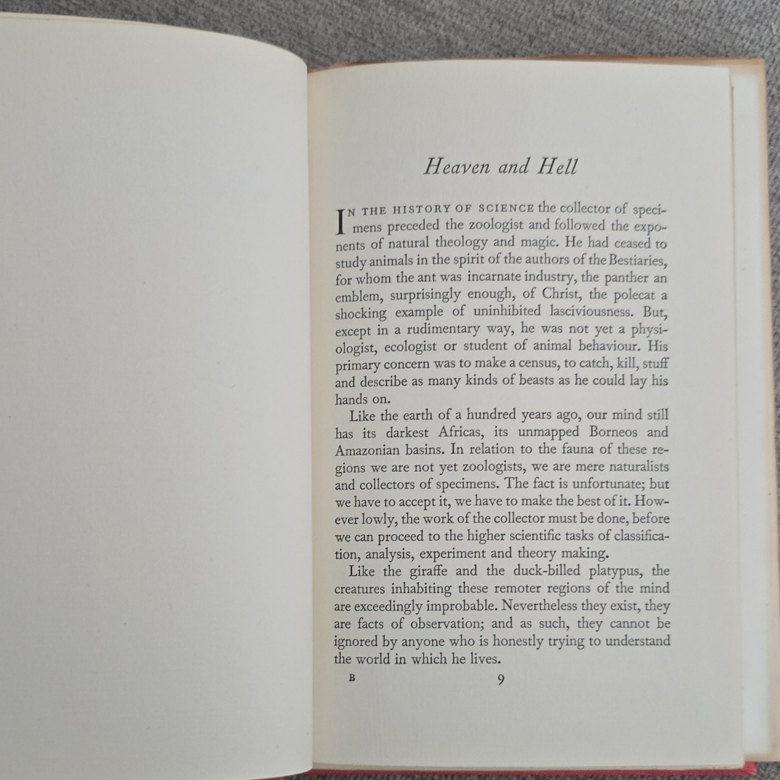 Aldous Huxley Heaven & Hell Hardcover 1956 Chatto & Windus Dust Jacket