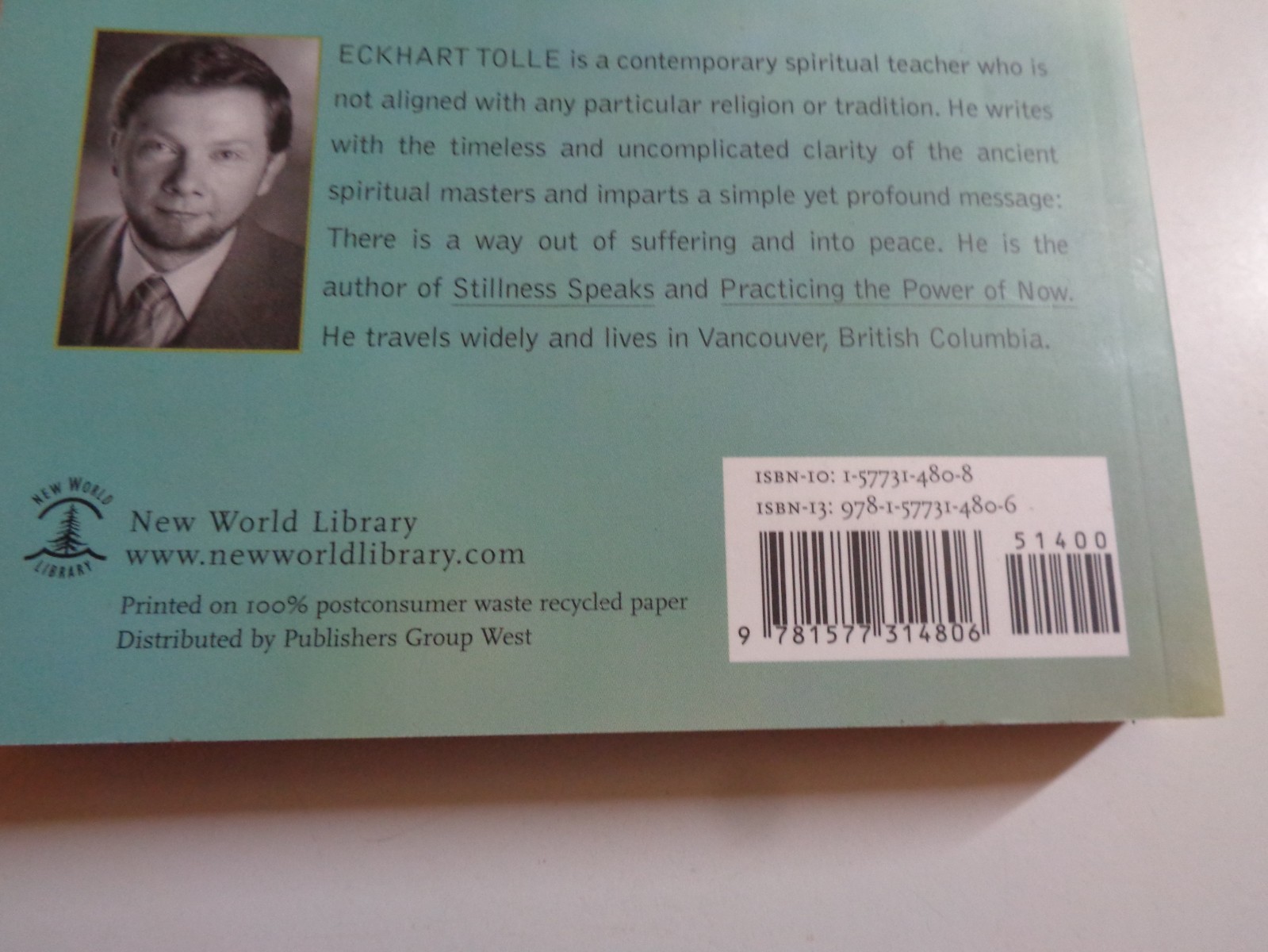 The Power of Now: A Guide to Spiritual Enlightenment by Tolle, Eckhart